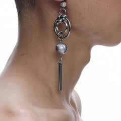 ILLUSORY Orbital Sphere Pendant Earrings