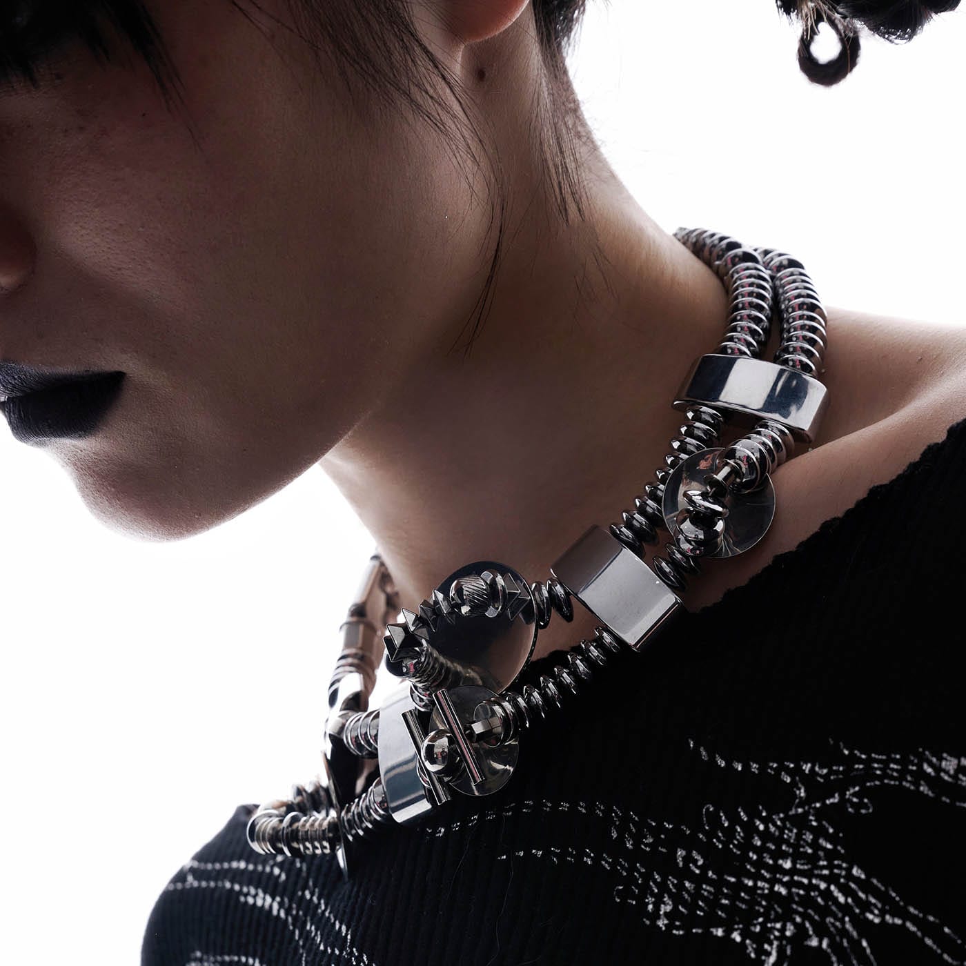 ILLUSORY Mechanical Double-Strand Necklace