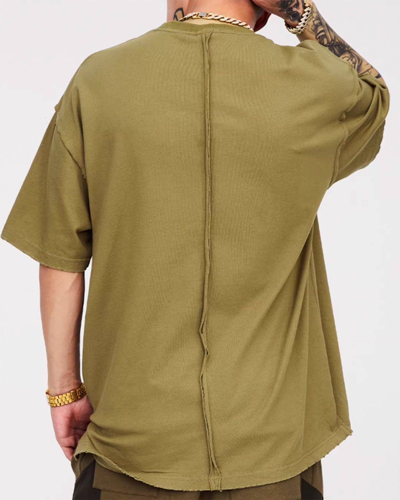 F2CE Essential Embossed LOGO Reversed T-Shirt