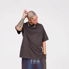 F2CE Essential Embossed LOGO Reversed T-Shirt