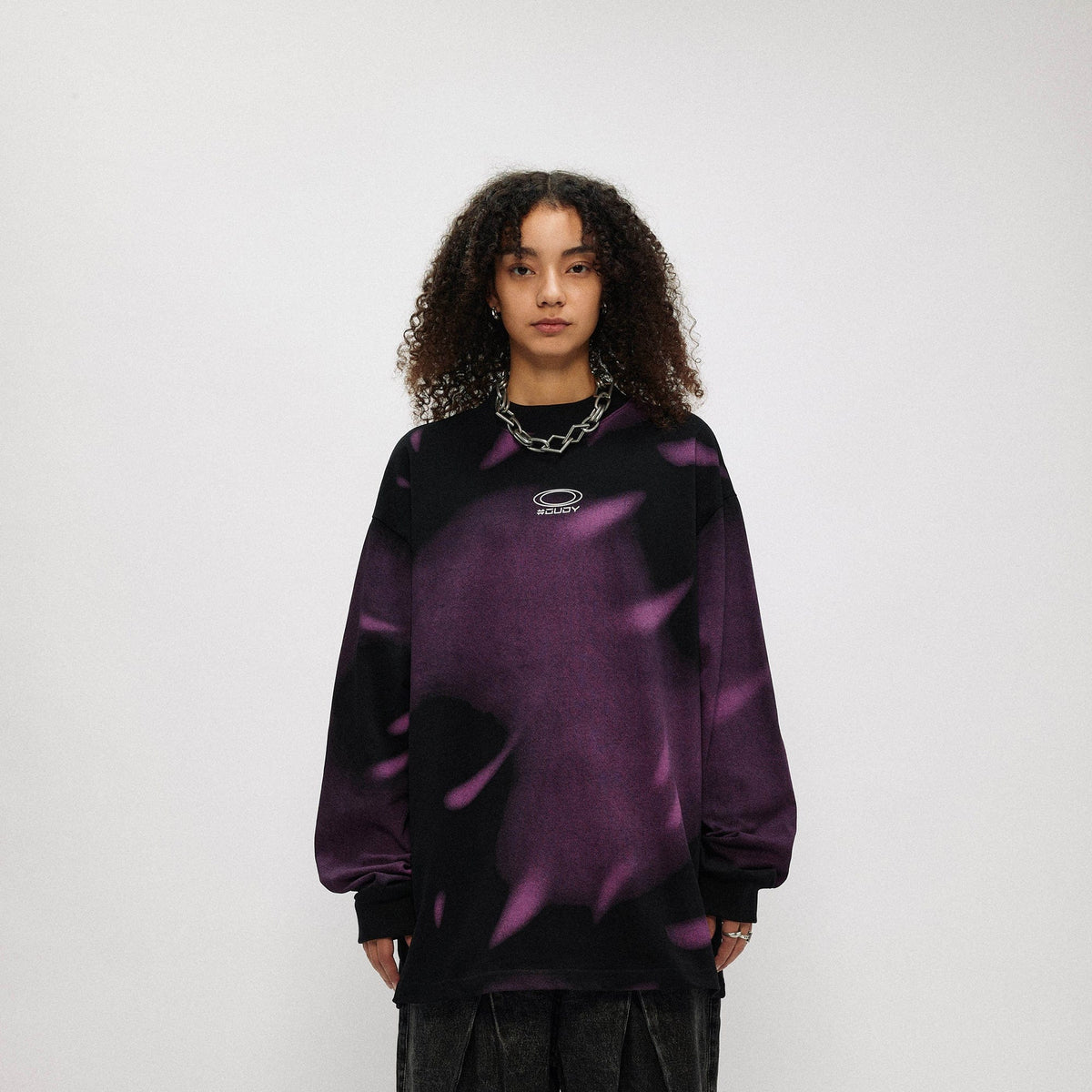 OVDY Midnight Storm LOGO L/S Tee