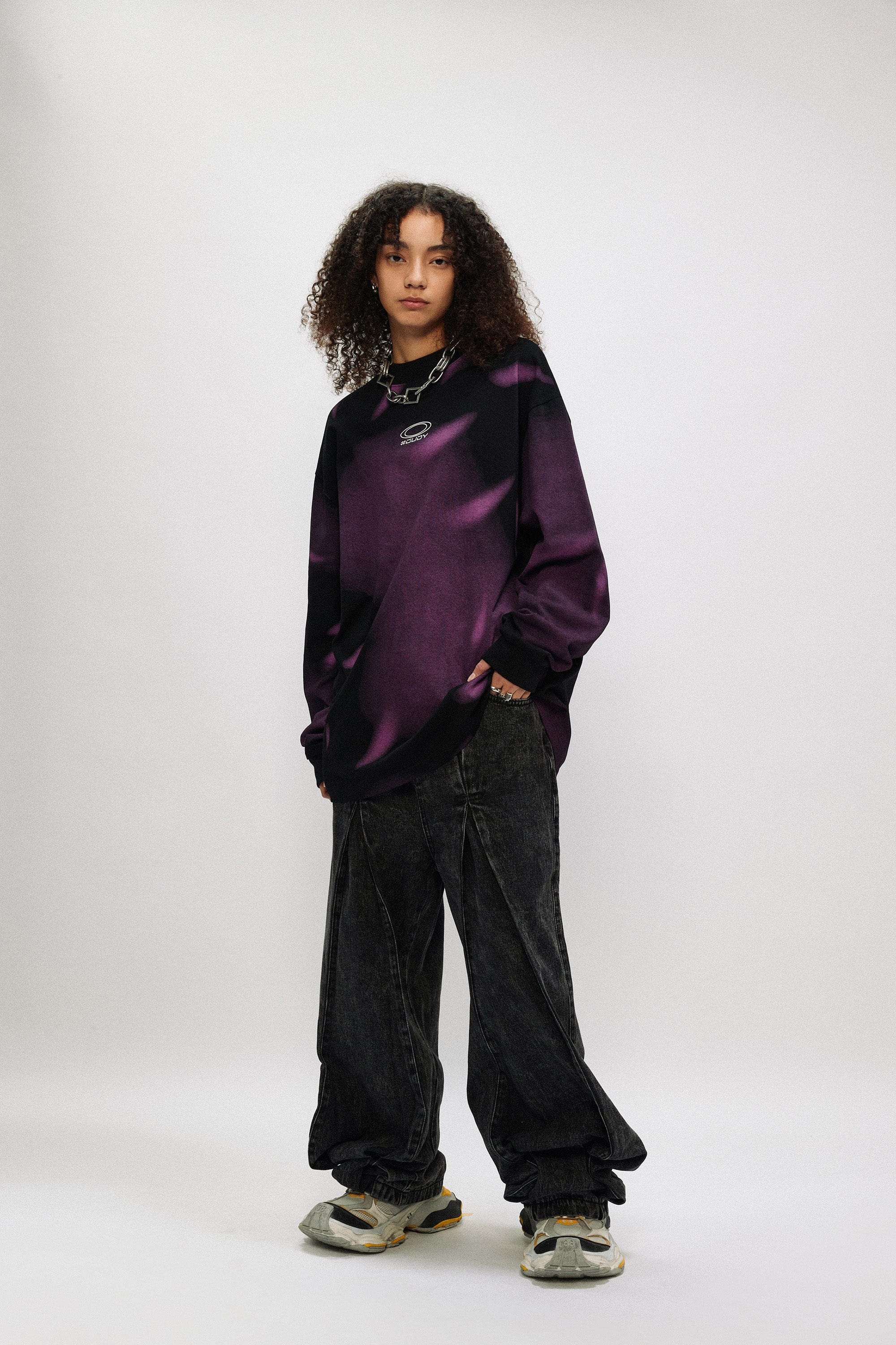 OVDY Midnight Storm LOGO L/S Tee