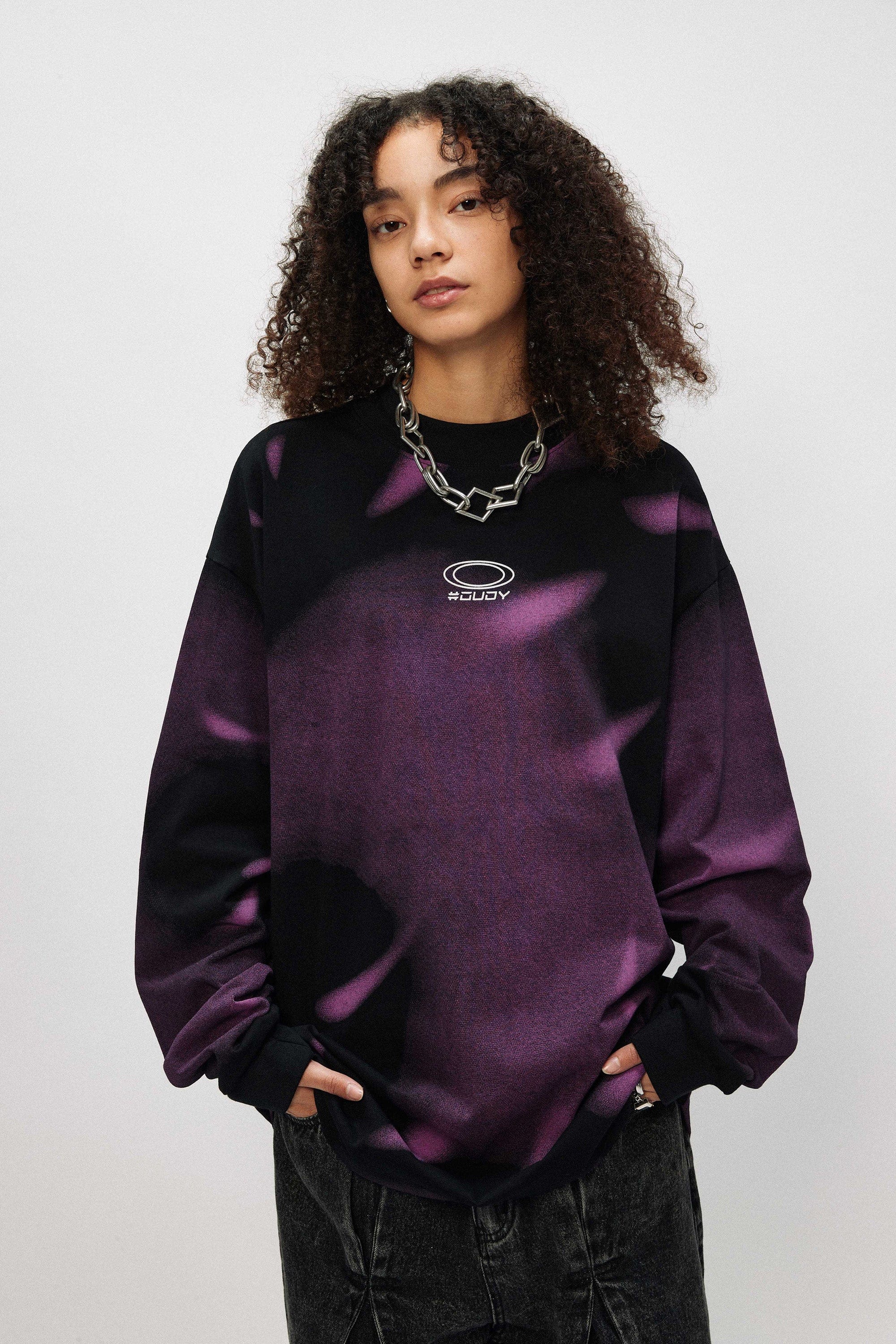 OVDY Midnight Storm LOGO L/S Tee