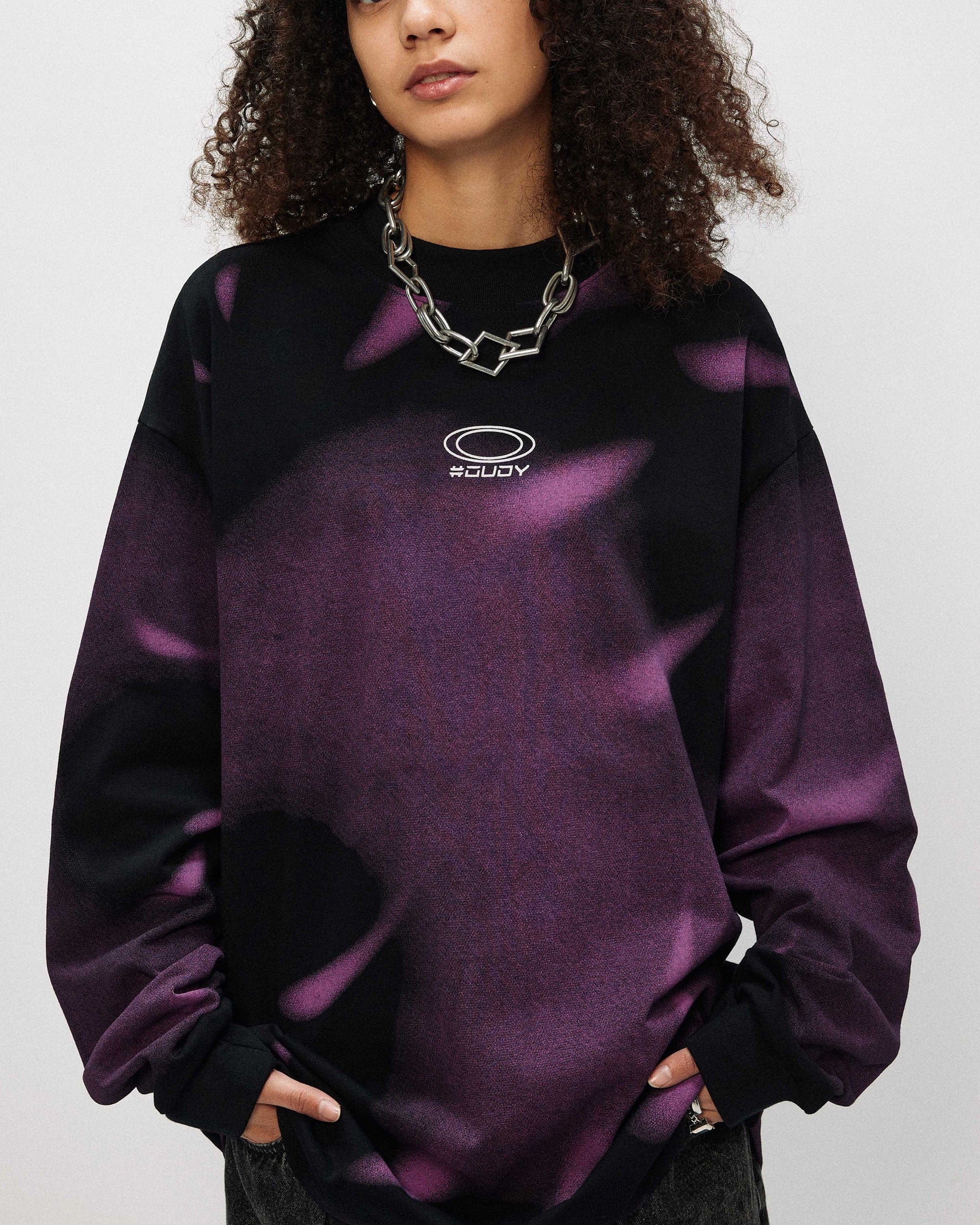 OVDY Midnight Storm LOGO L/S Tee
