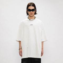 OVDY Wing Embroidered Patch Oversized T-Shirt