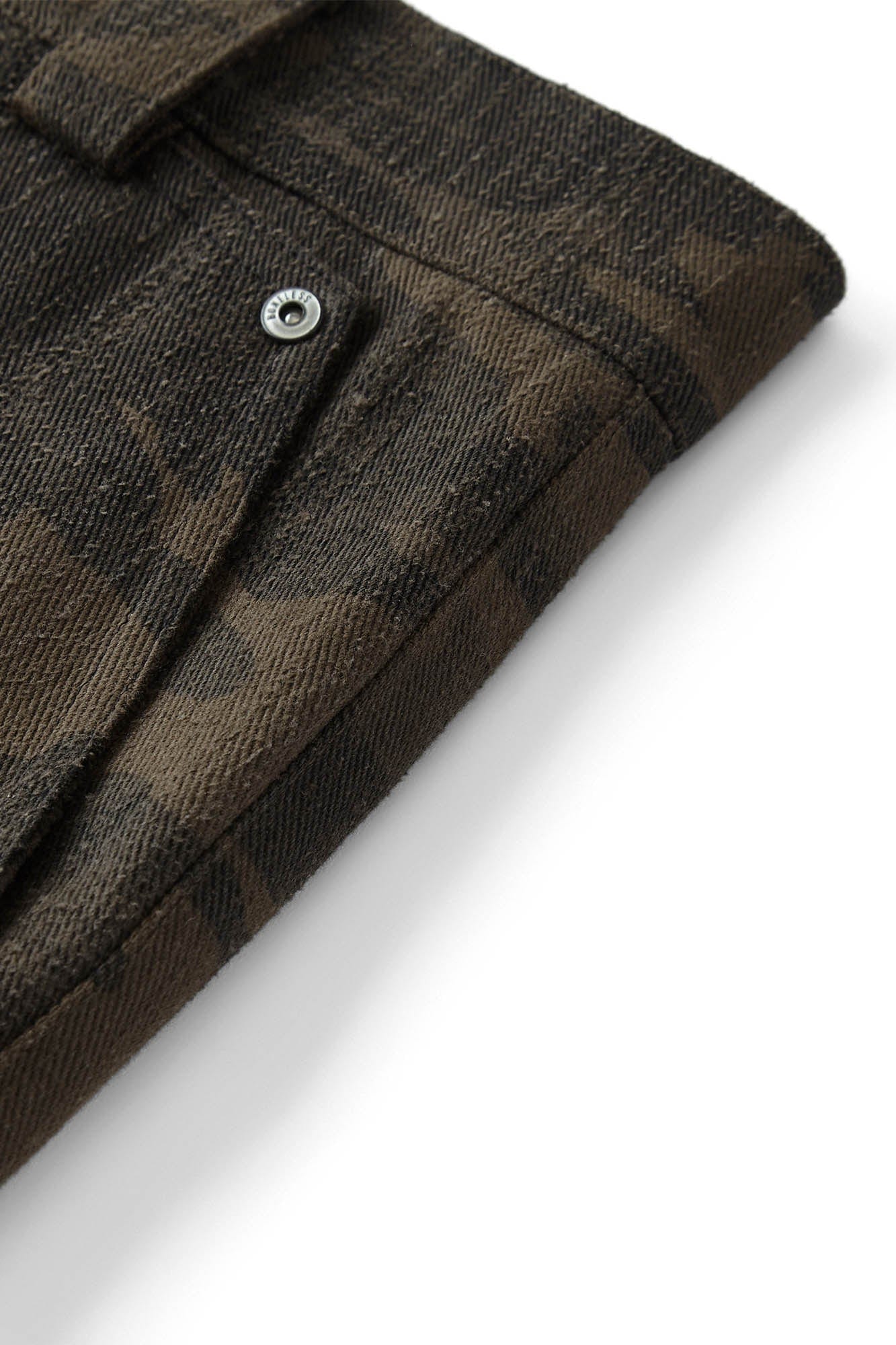 BONELESS Frayed Double-Knee Camo Cargo Shorts