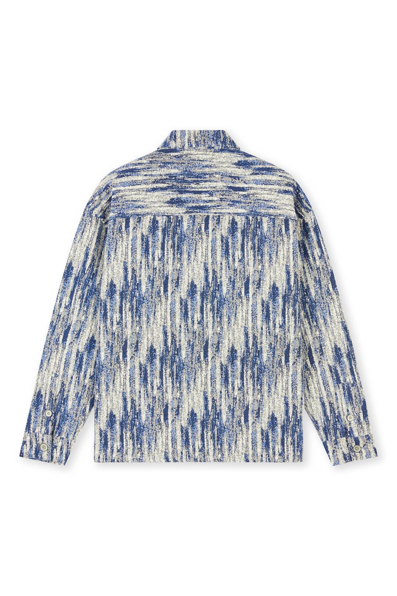 BONELESS Jacquard Button-Up Utility Jacket