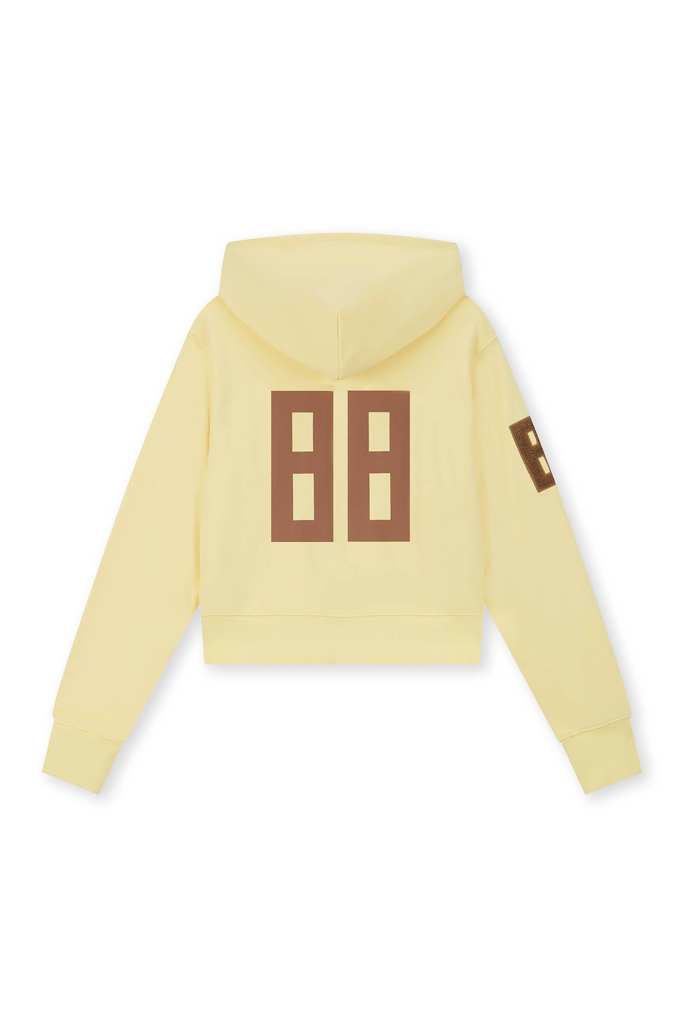 BONELESS Embroidered Cropped Hooded Jacket