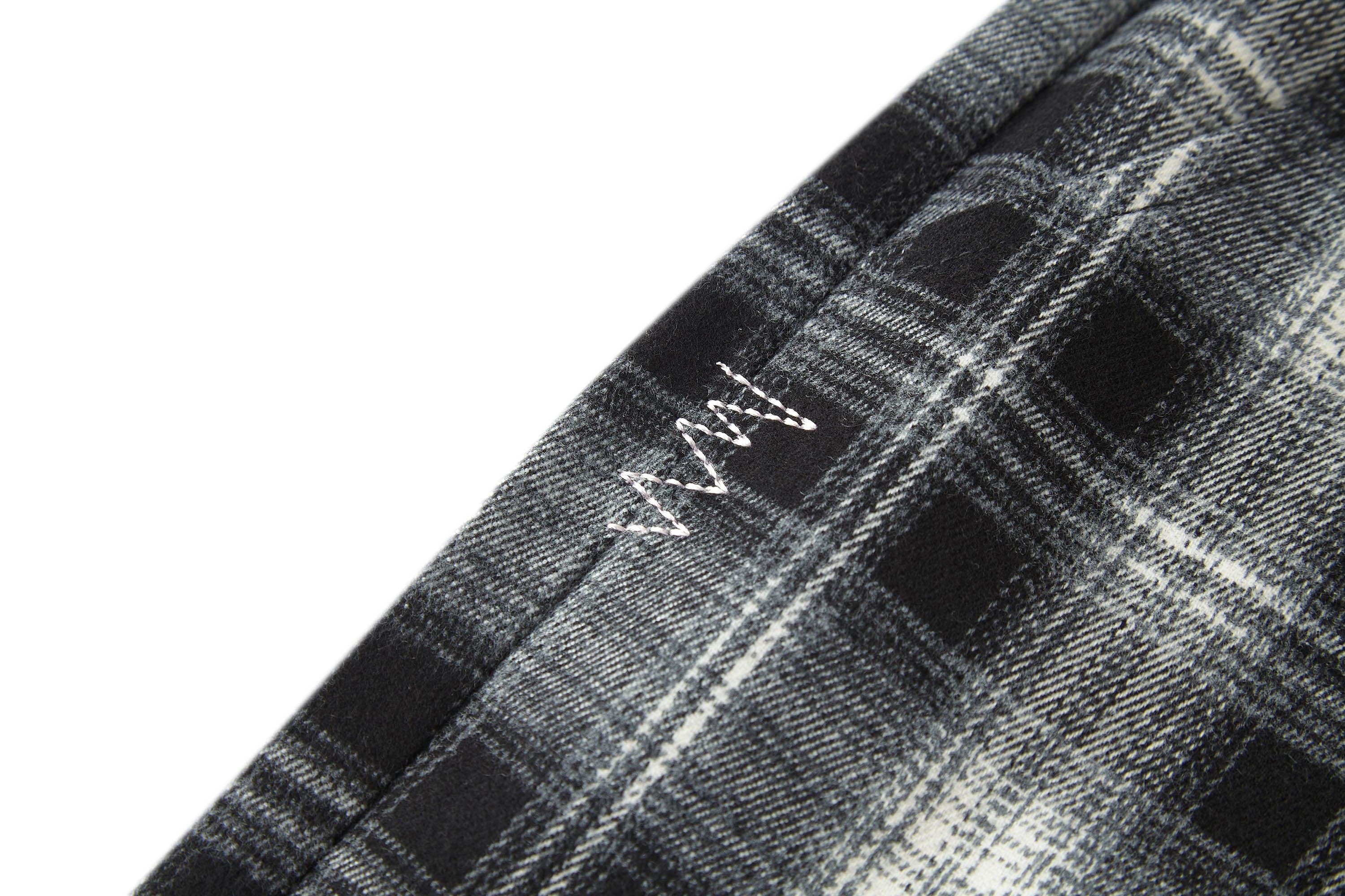 BONELESS Essential Plaid Drawstring Pants
