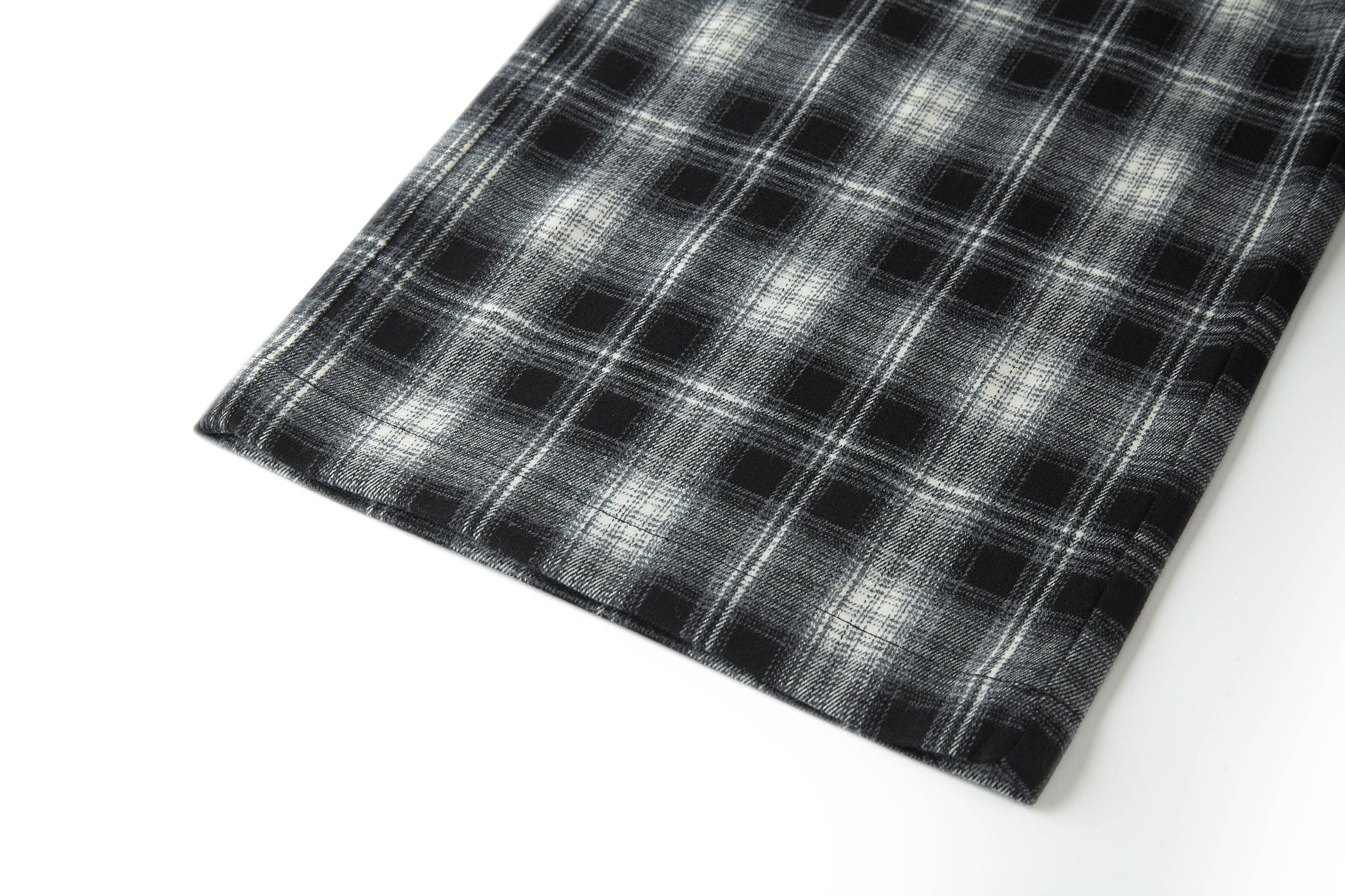 BONELESS Essential Plaid Drawstring Pants