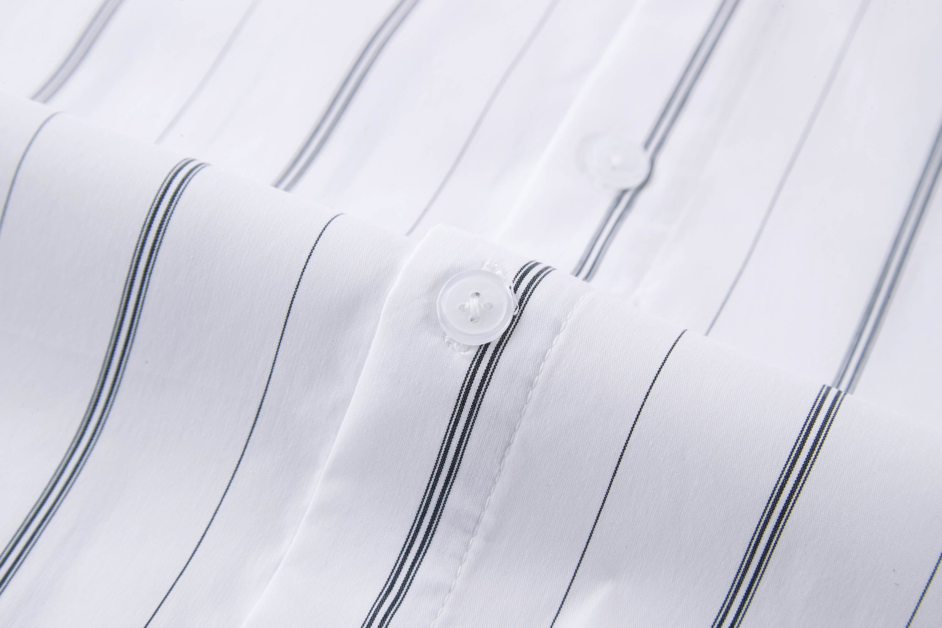 BONELESS Varsity Stripe Badge Shirt