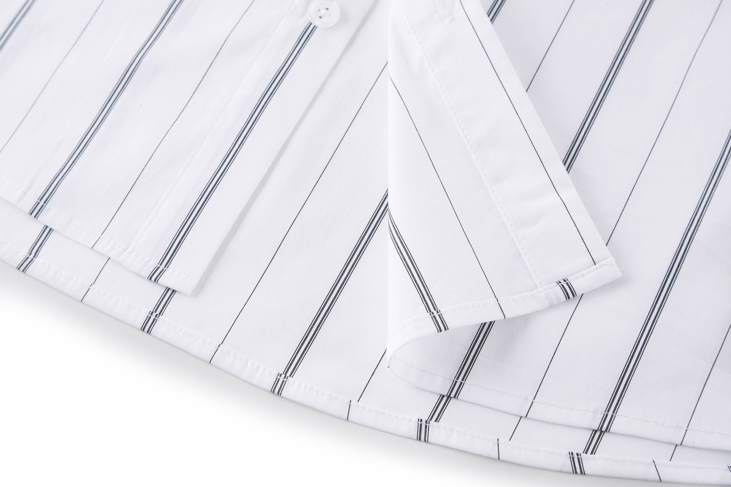 BONELESS Varsity Stripe Badge Shirt