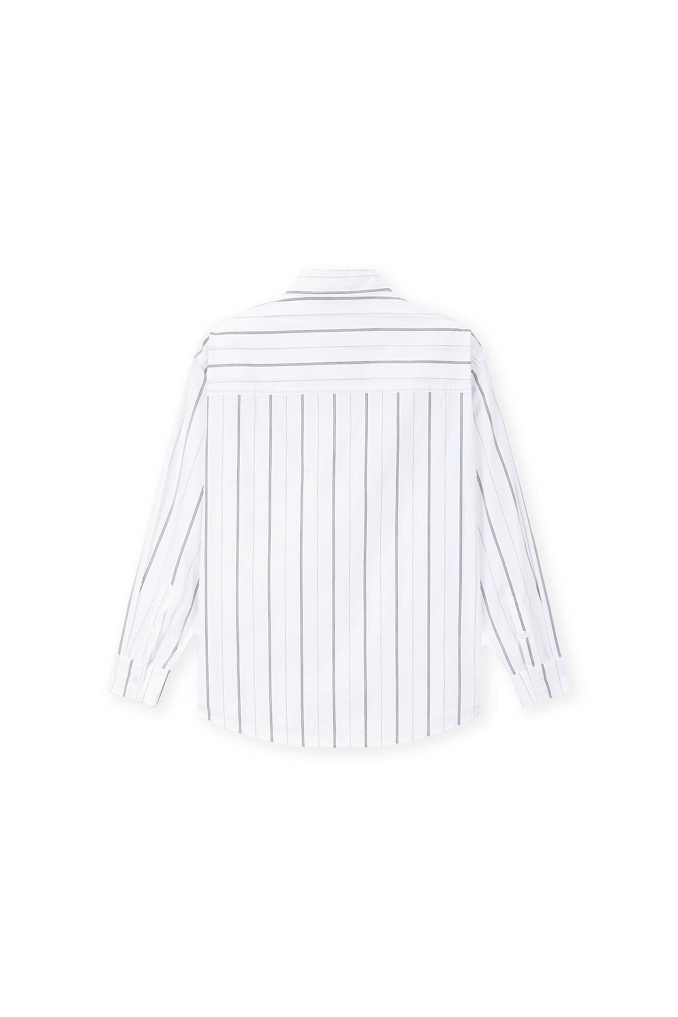 BONELESS Varsity Stripe Badge Shirt
