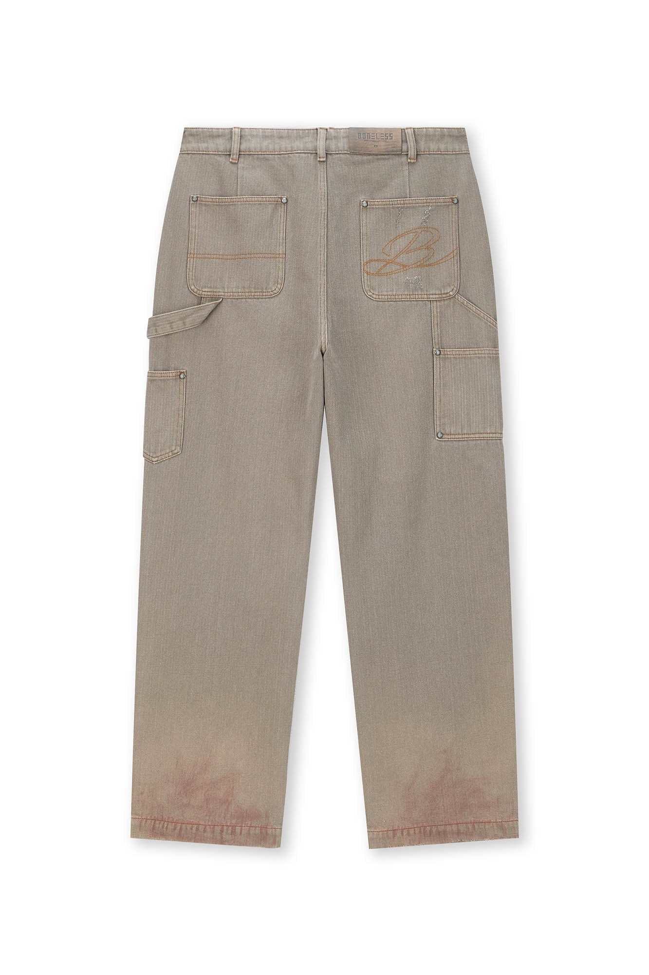 BONELESS Distressed Utility Carpenter Pants