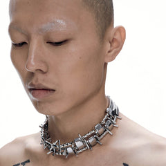ILLUSORY Double-Strand Jointed Thorn Chocker