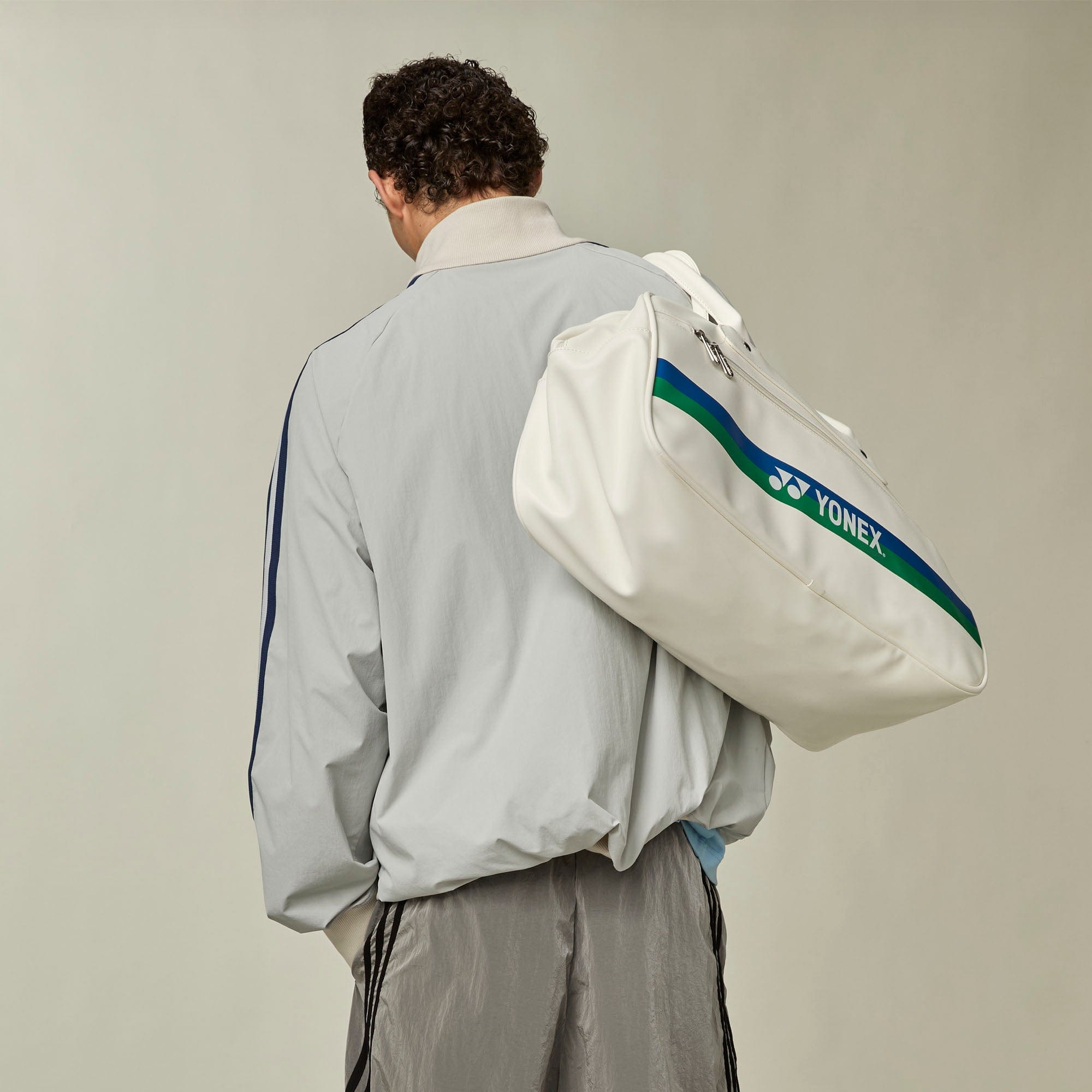 UMAMIISM Retro Striped Track Jacket