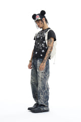 DND4DES Distressed Punk Star T-Shirt
