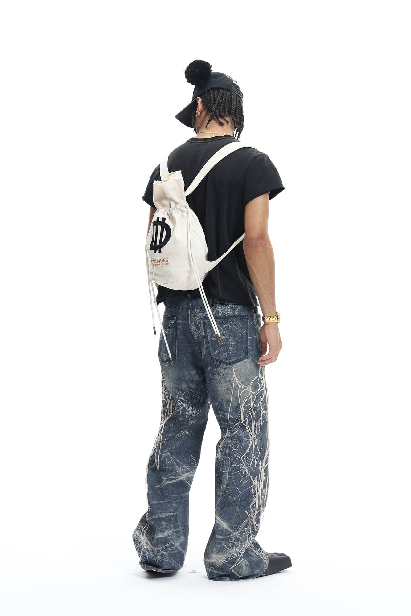 DND4DES Distressed Punk Star T-Shirt