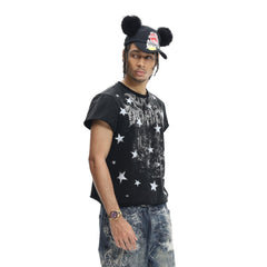 DND4DES Distressed Punk Star T-Shirt
