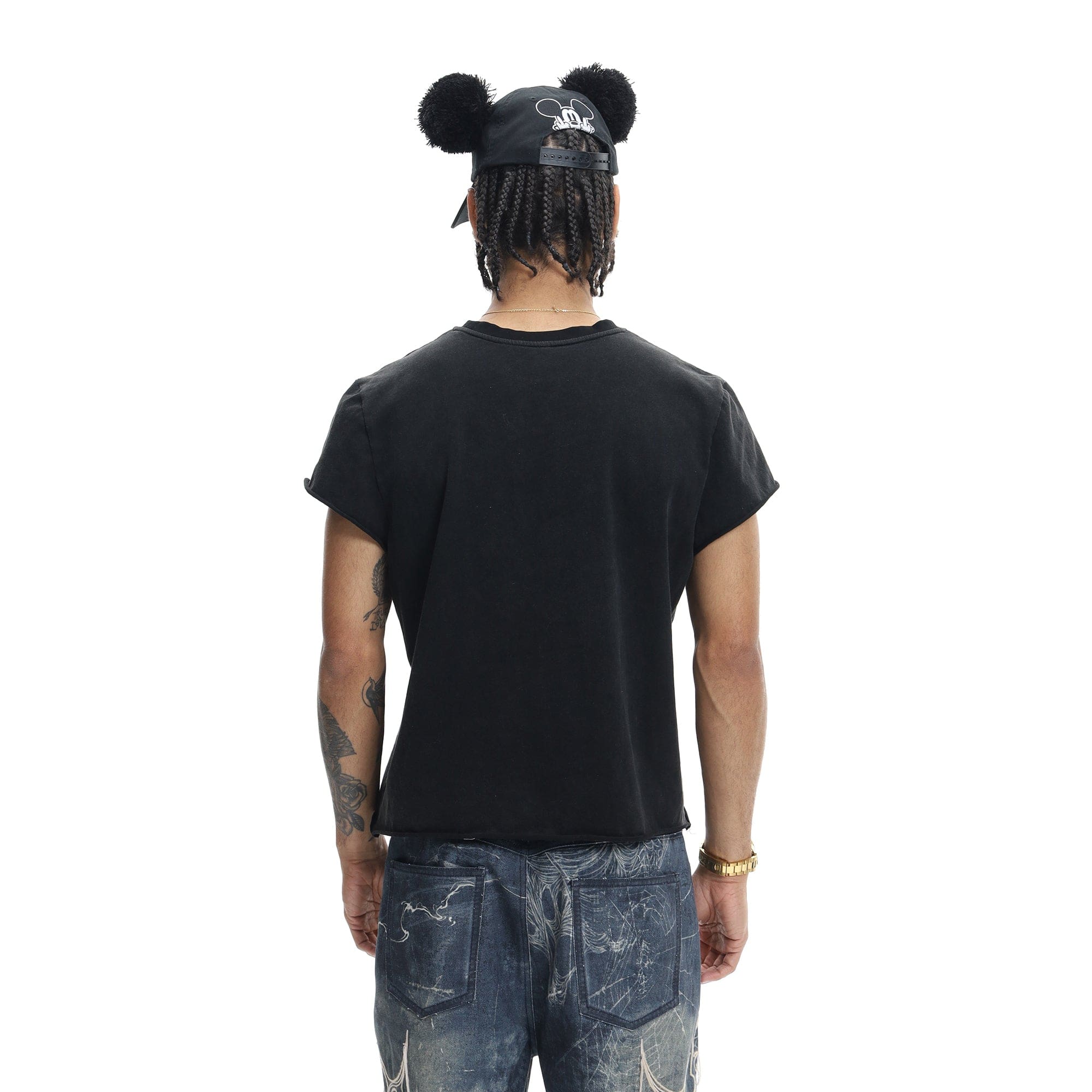 DND4DES Distressed Punk Star T-Shirt
