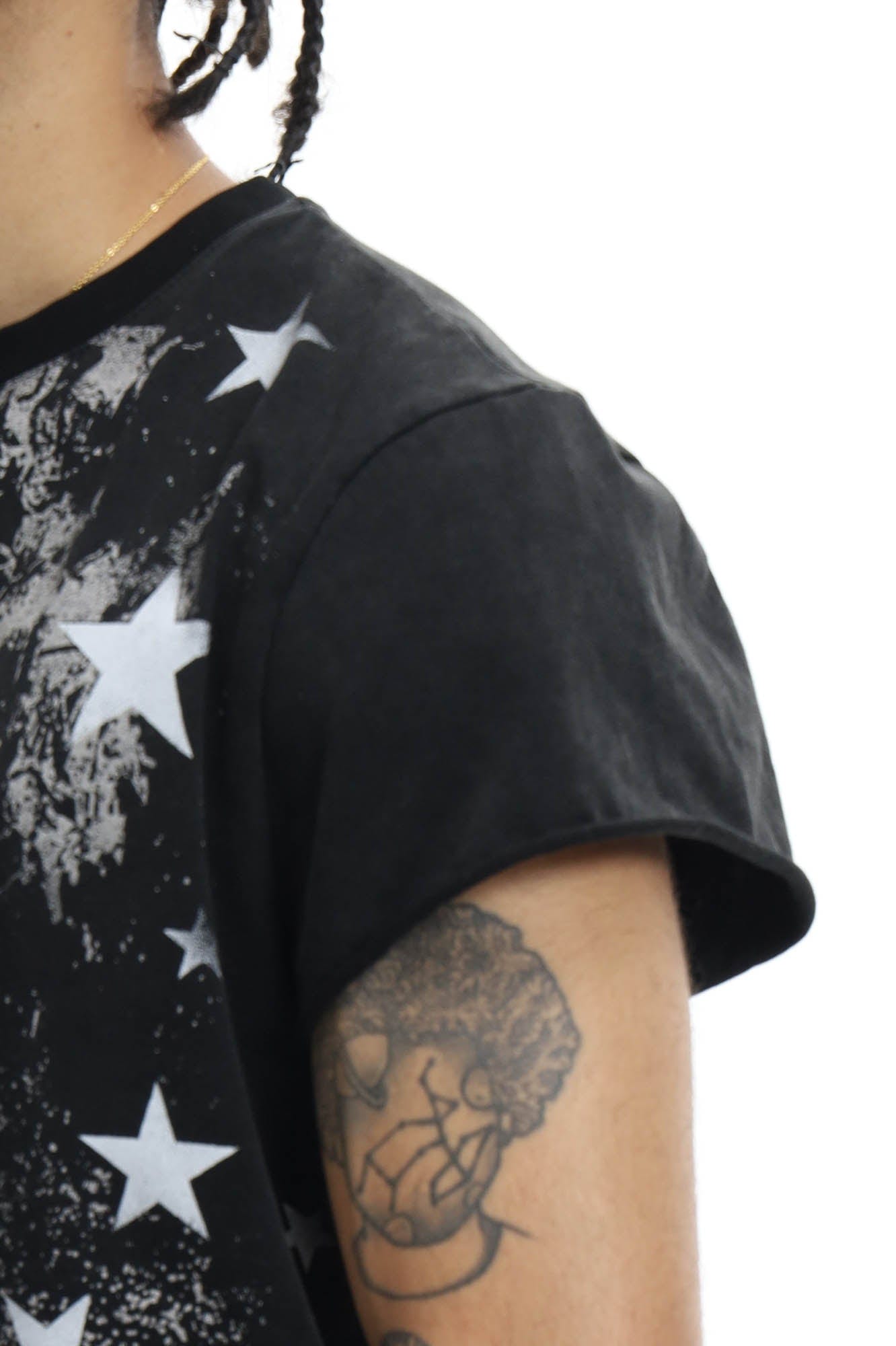 DND4DES Distressed Punk Star T-Shirt