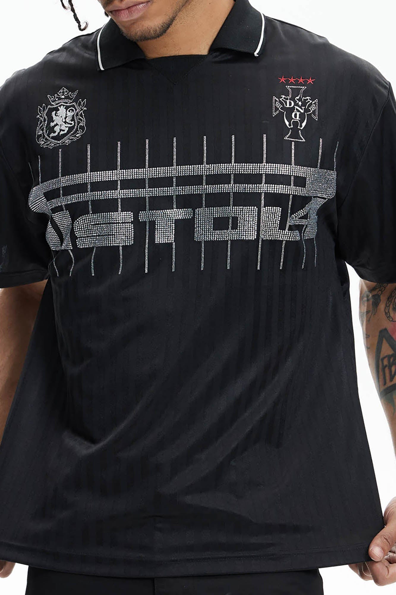 DND4DES Diamond Embroidered Soccer Jersey