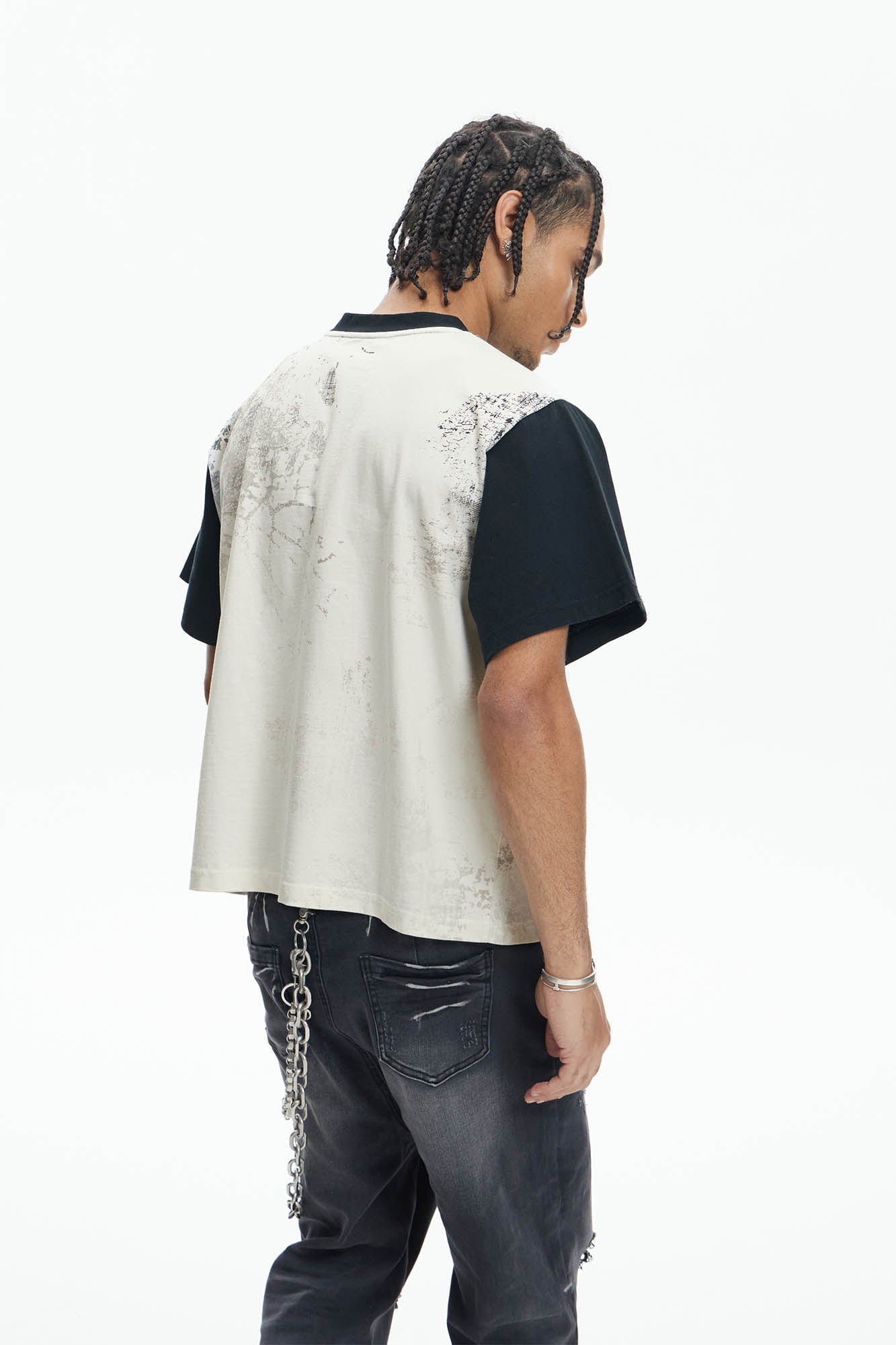 DND4DES Diamond Star Contrast T-Shirt
