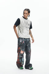 DND4DES Diamond Star Contrast T-Shirt