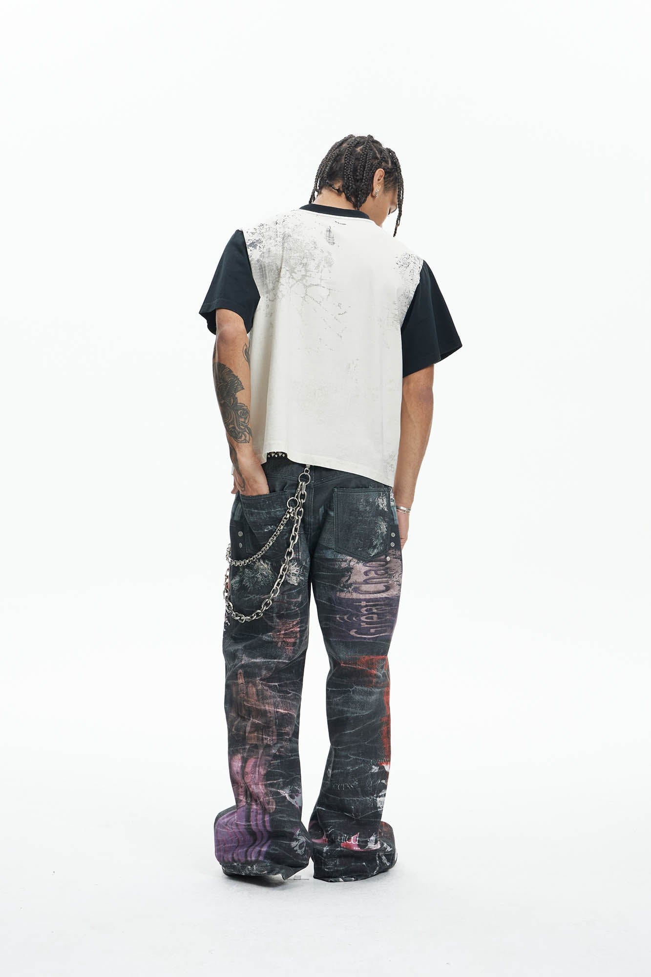 DND4DES Diamond Star Contrast T-Shirt