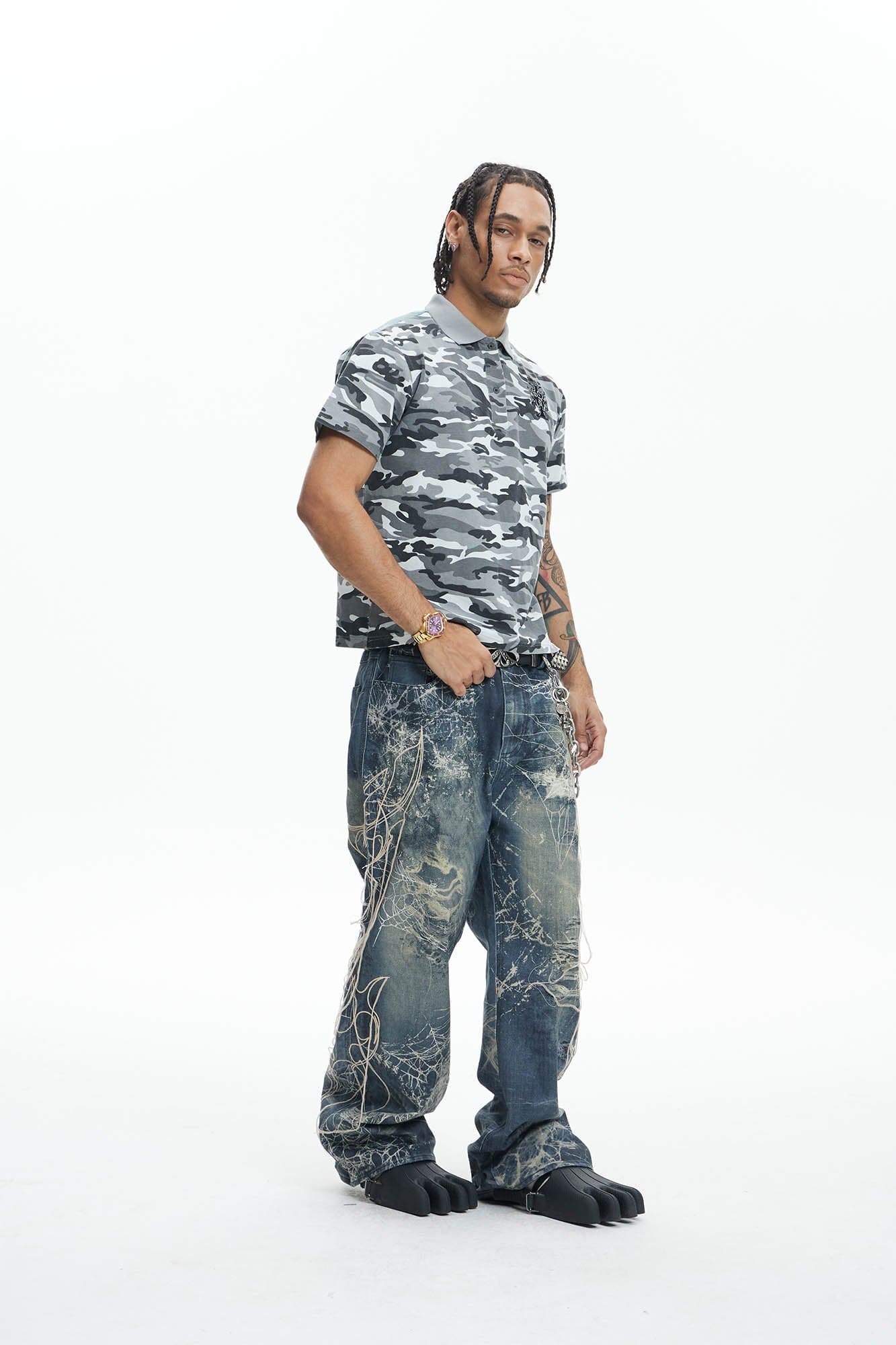 DND4DES Camo Flying Tiger Polo T-Shirt