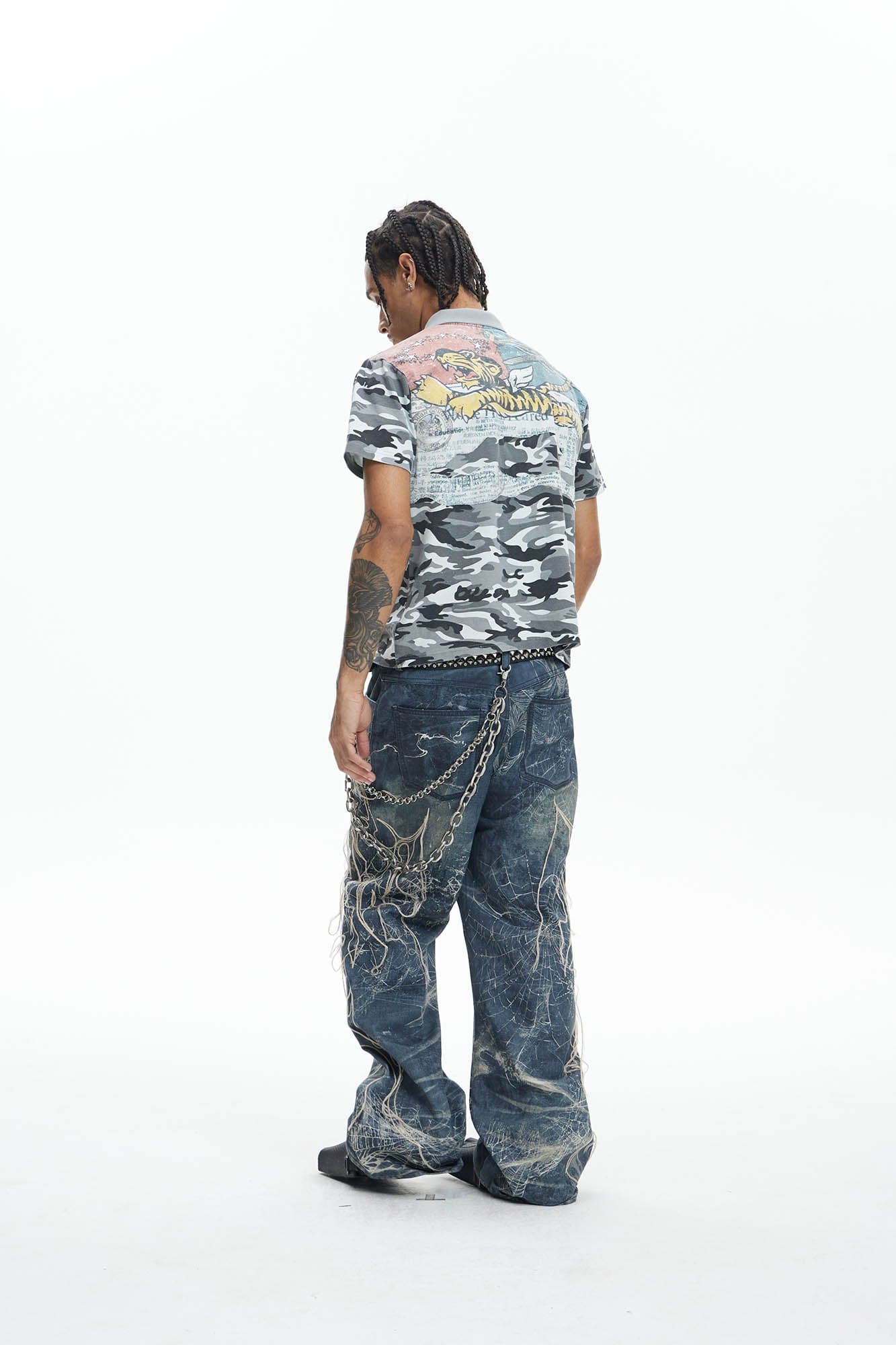 DND4DES Camo Flying Tiger Polo T-Shirt