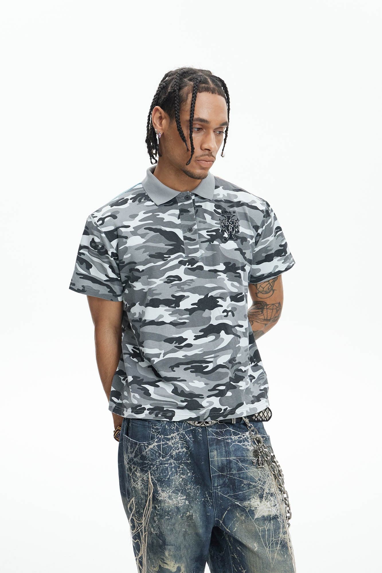 DND4DES Camo Flying Tiger Polo T-Shirt