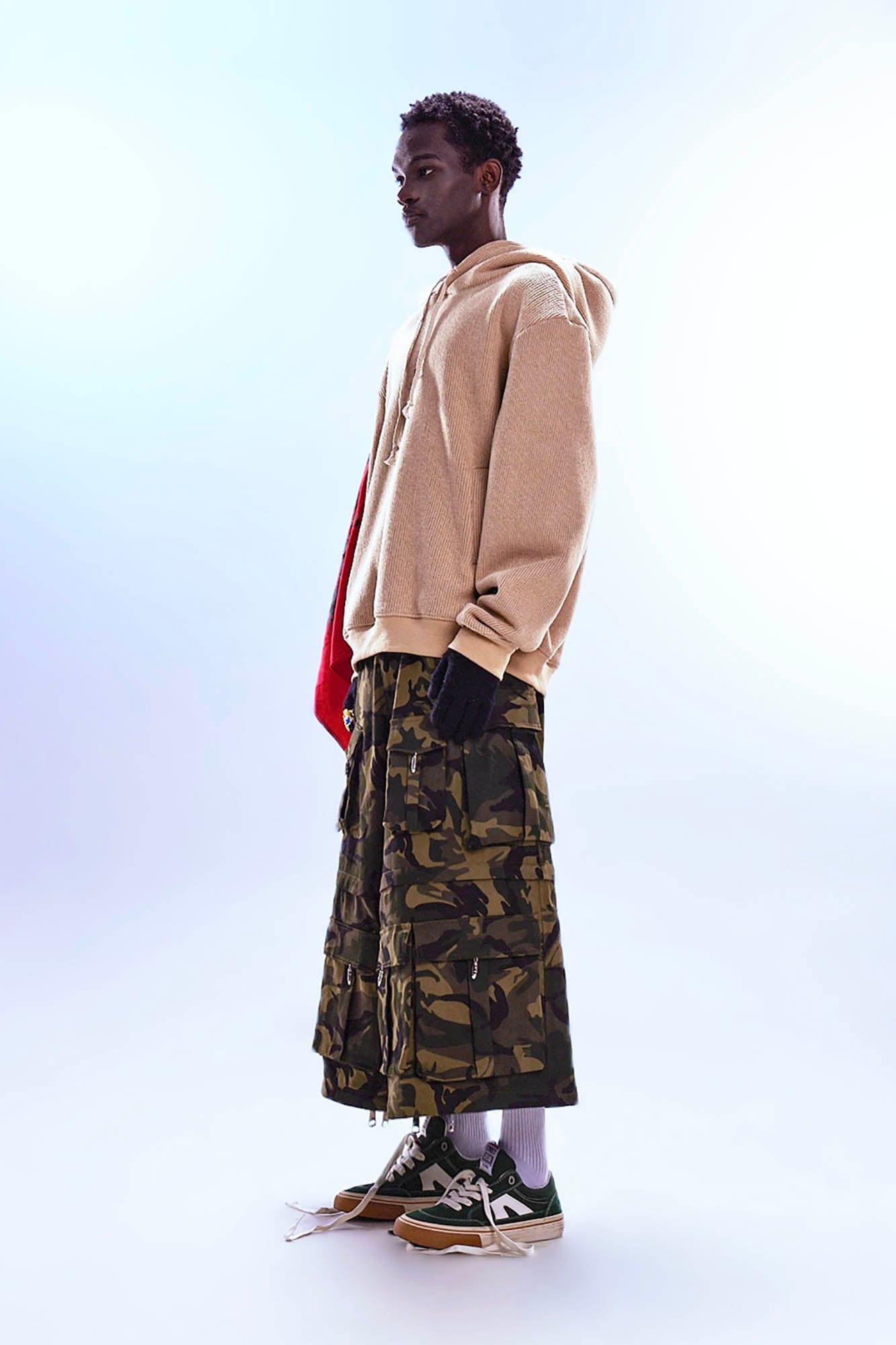 REDH Detachable Multi-Pocket Camo Oversized Cargo Pants