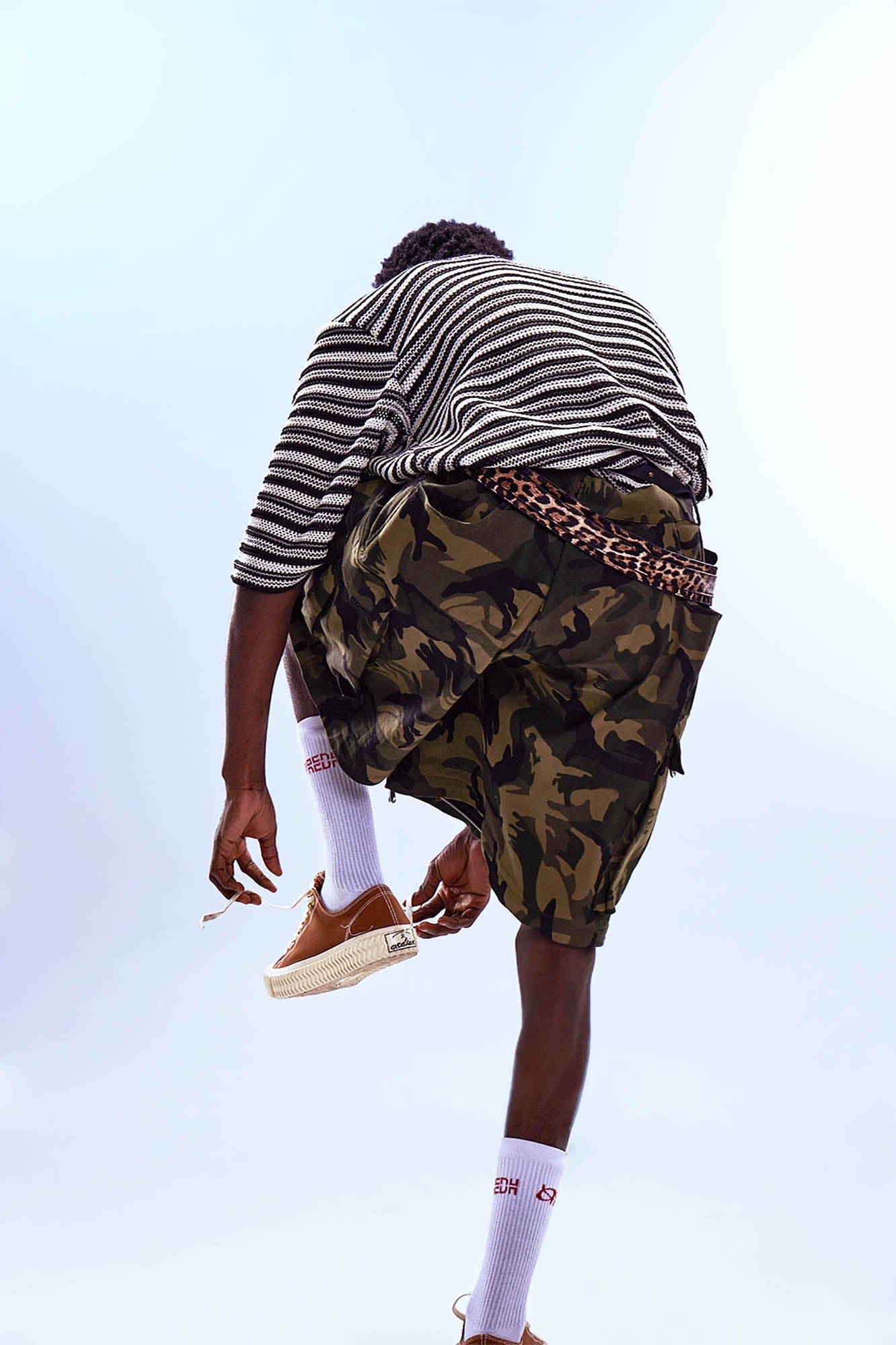REDH Detachable Multi-Pocket Camo Oversized Cargo Pants