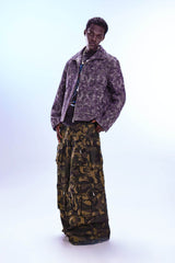 REDH Detachable Multi-Pocket Camo Oversized Cargo Pants