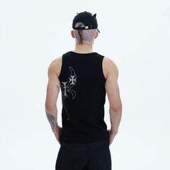 DND4DES Cross Graphic Tank Top
