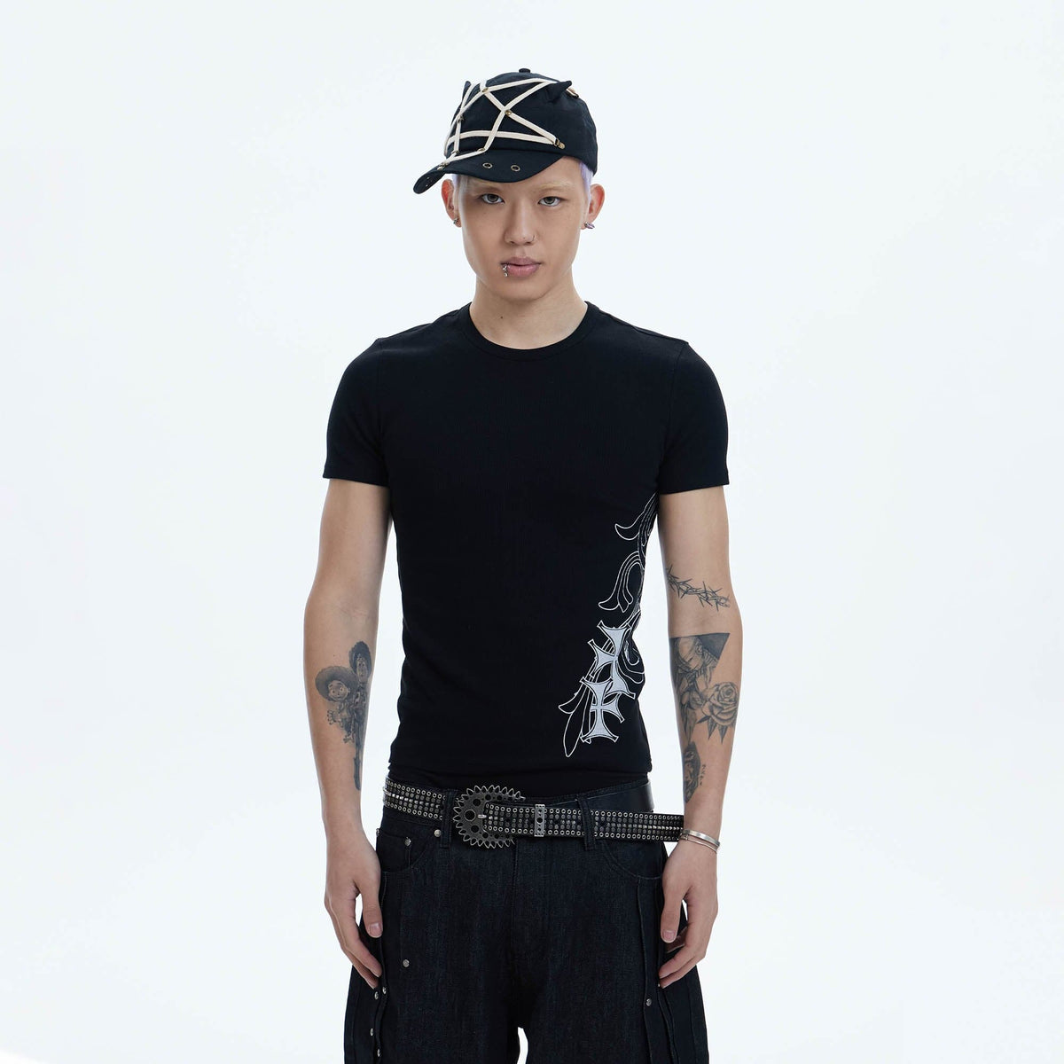 DND4DES Cross Graphic T-Shirt