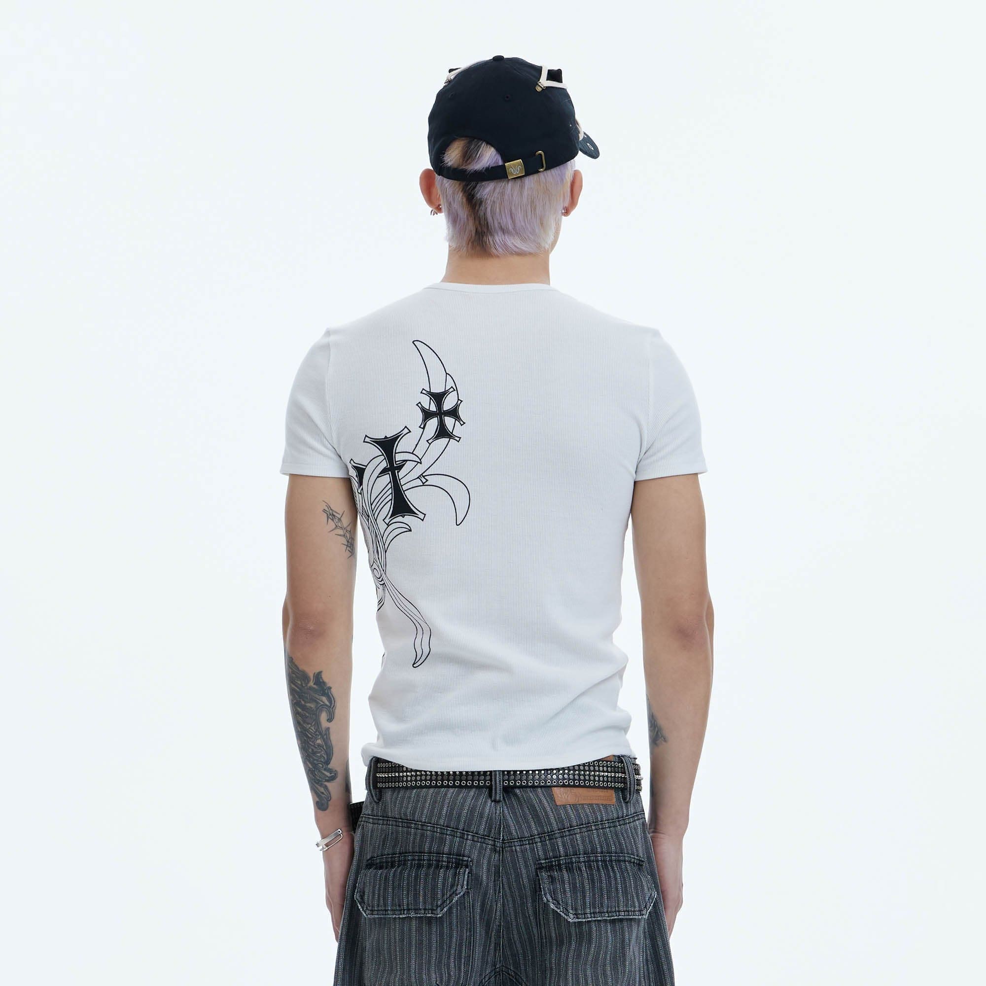 DND4DES Cross Graphic T-Shirt