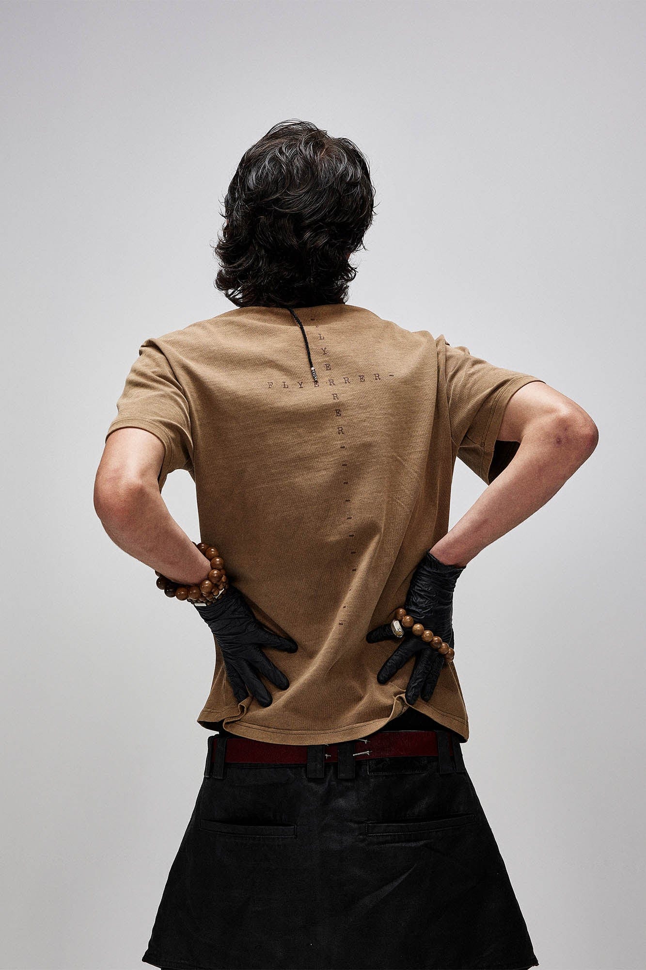 FLYERRER X-Silhouette Distressed Graphic T-Shirt