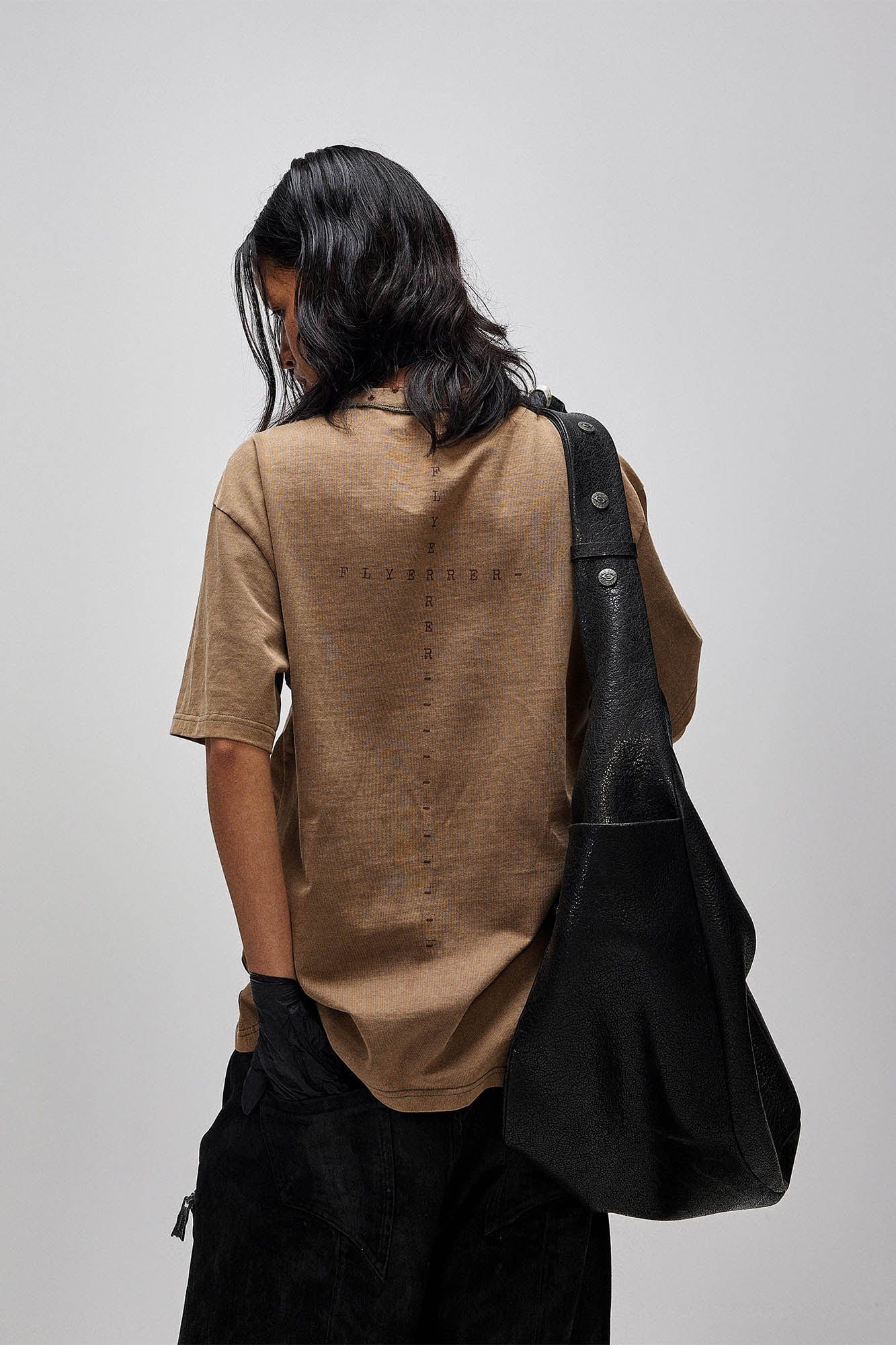 FLYERRER X-Silhouette Distressed Graphic T-Shirt