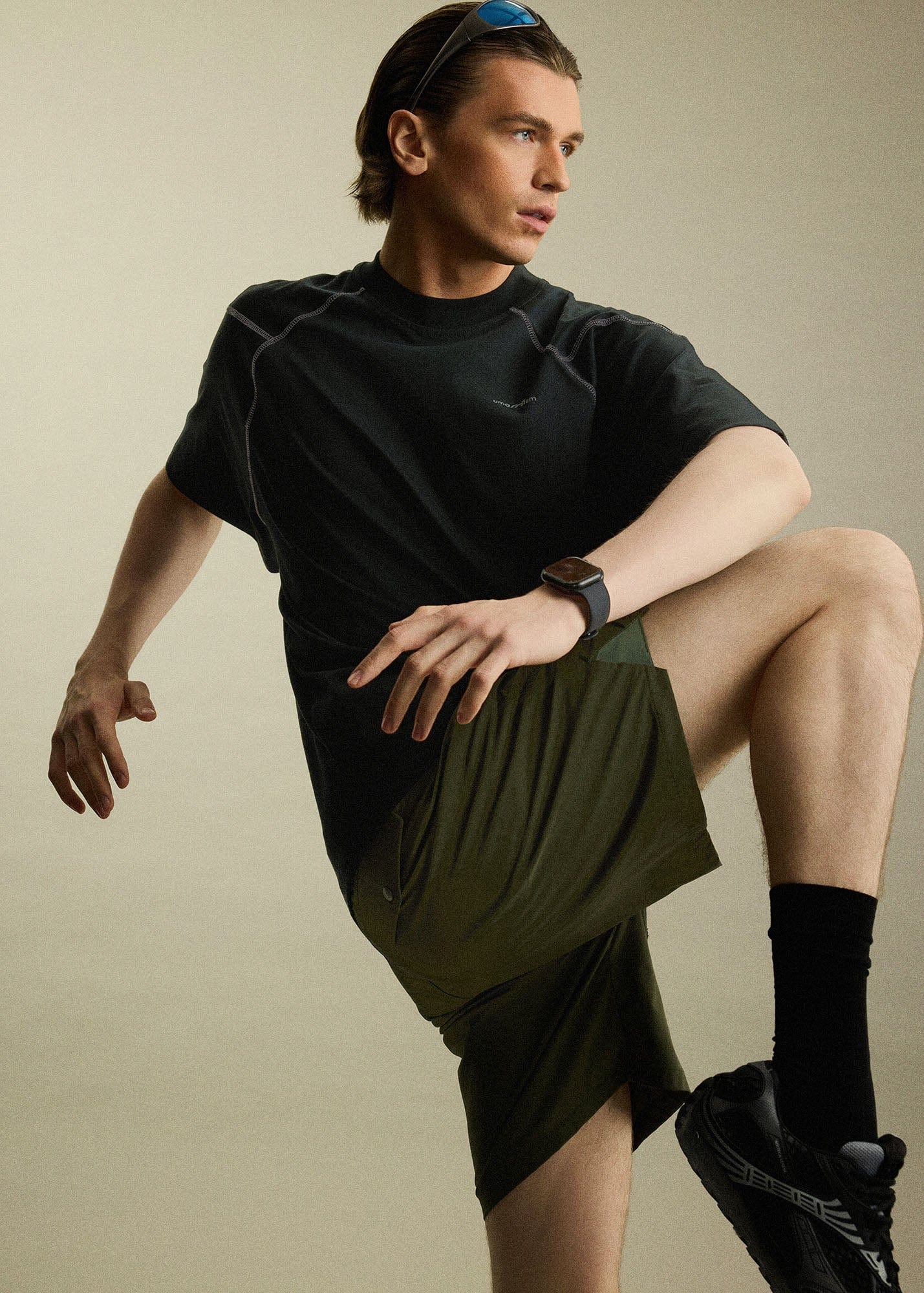 UMAMIISM Essential Stitch Raglan T-Shirt