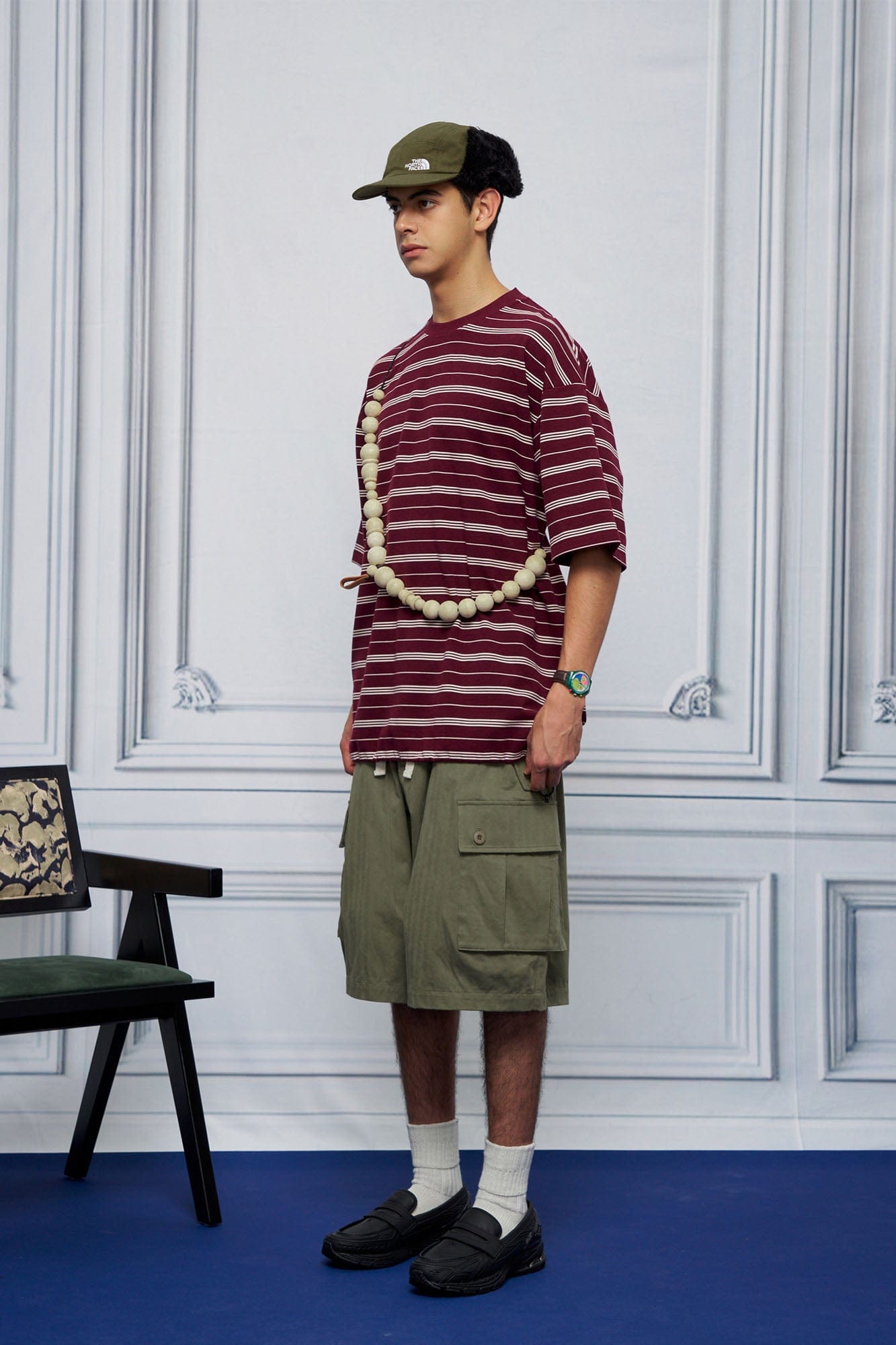UNLIMITED MOTE Multi-Pocket Drawstring Cargo Shorts