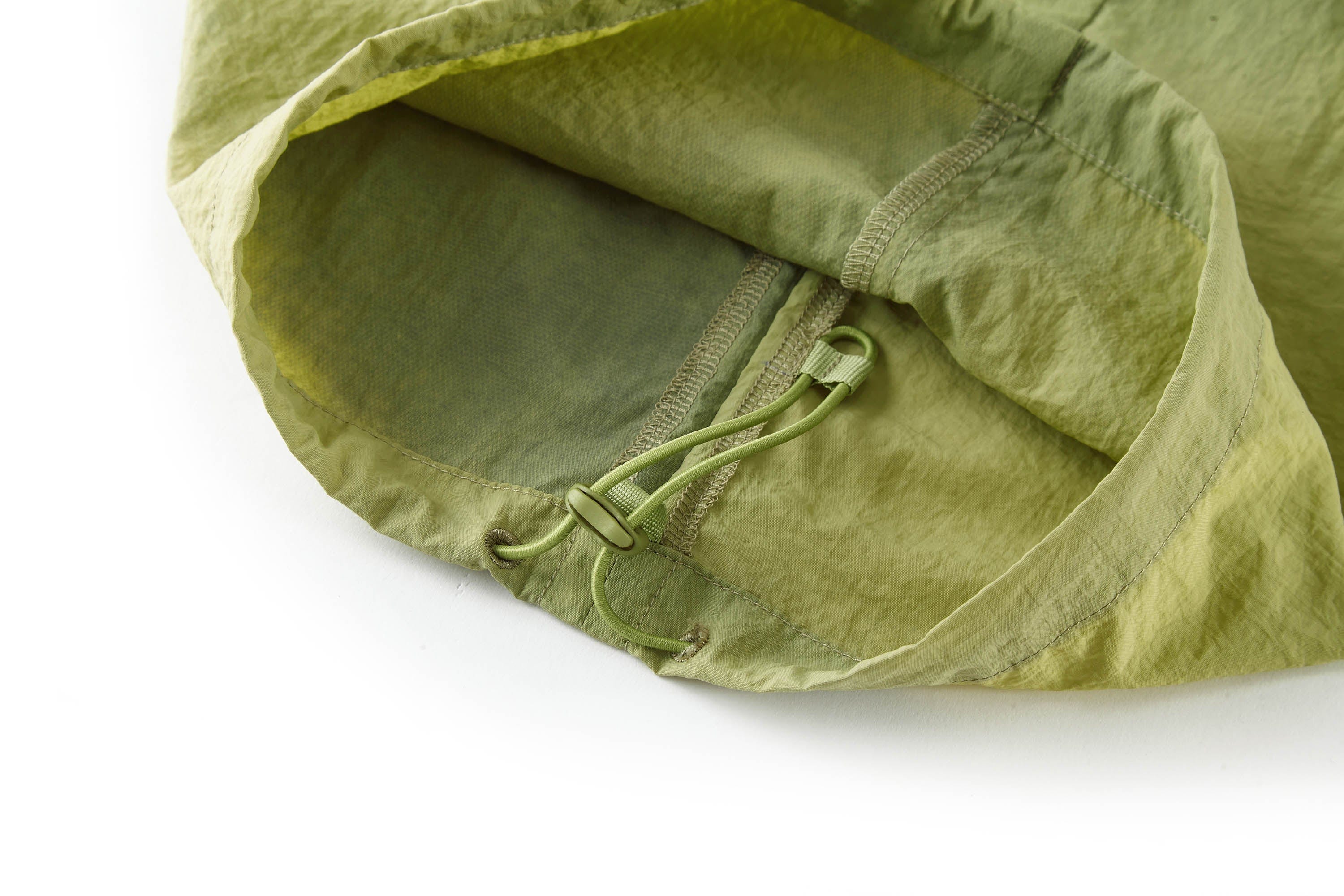 BONELESS Tie-Dye Crinkled Parachute Pants