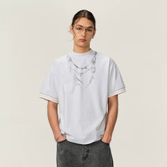 OVDY Chain Graphic Layered Sorona T-Shirt