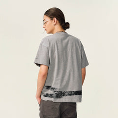 OVDY Tie-Belt Graphic T-Shirt