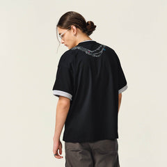 OVDY Chain Graphic Layered Sorona T-Shirt