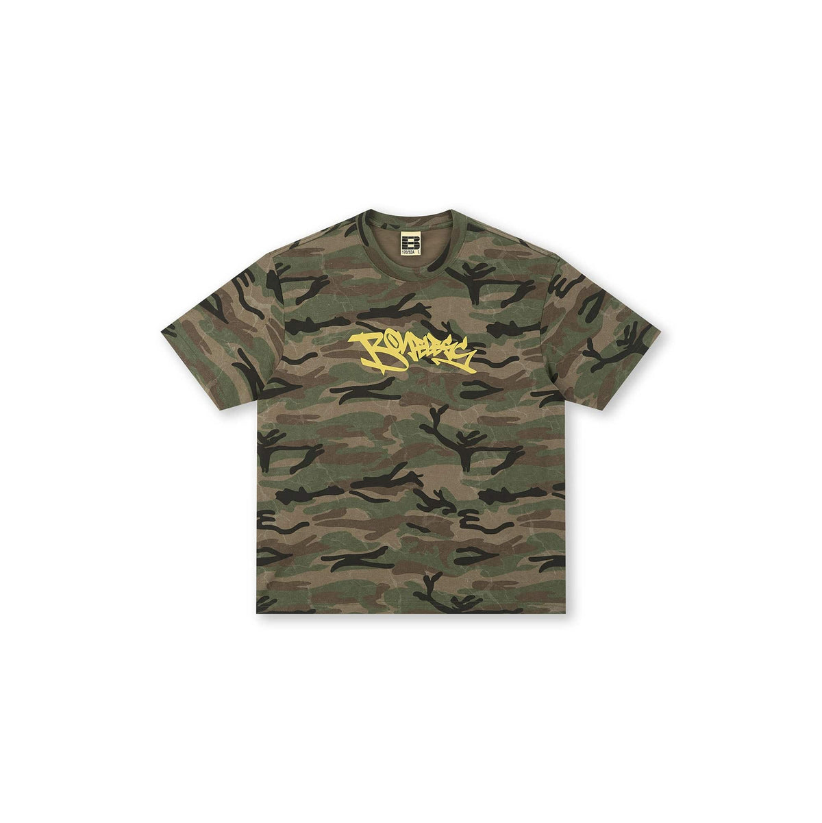 BONELESS Camo Graffiti T-Shirt