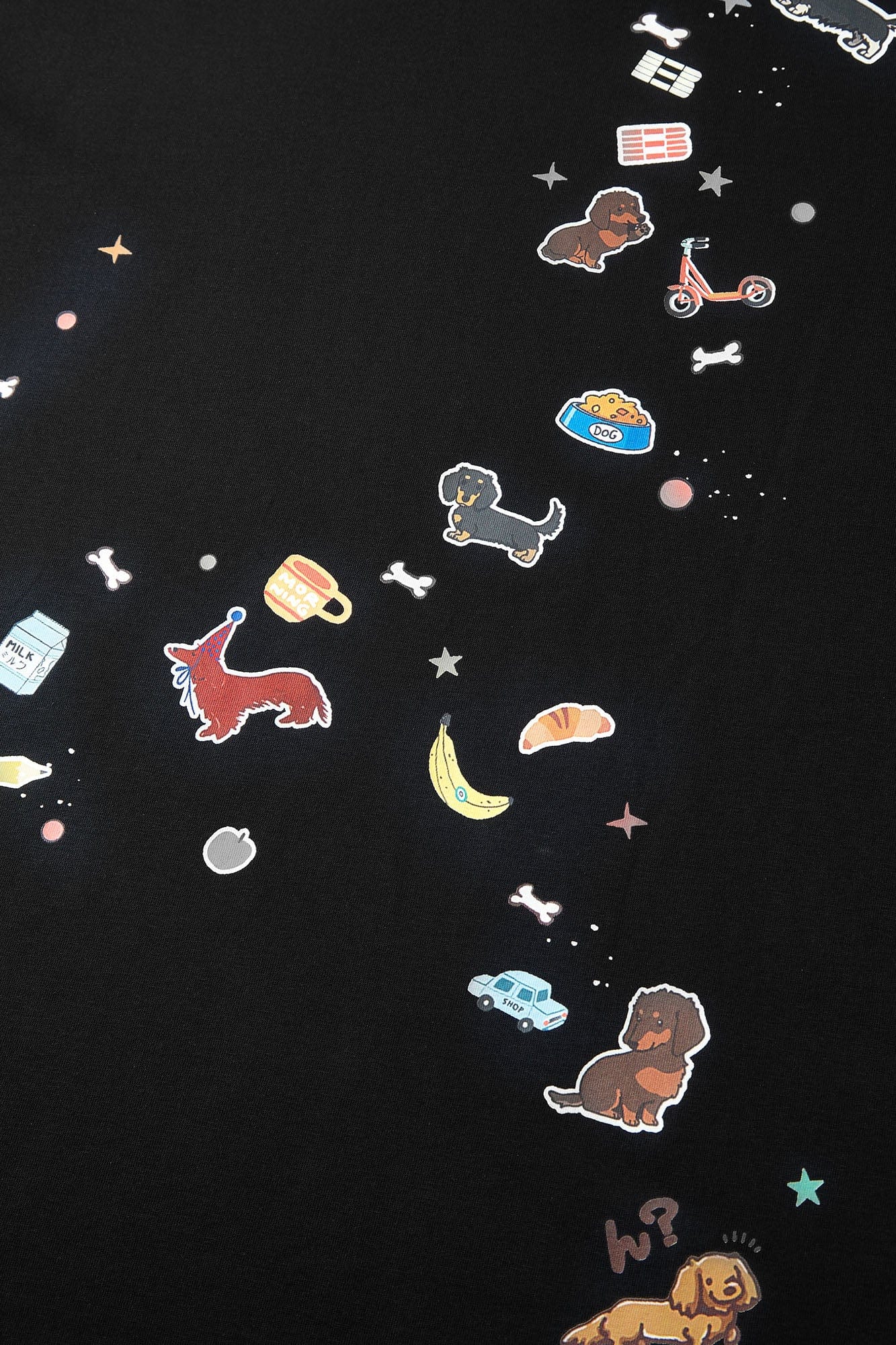 BONELESS Dachshund Patch Sorona T-Shirt