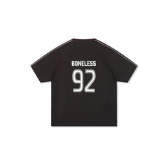 BONELESS No.92 Contrast Spliced Badge T-Shirt