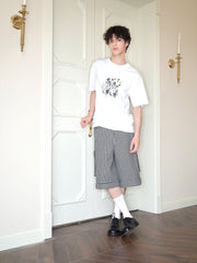 SOURPLUM Heart Dalmatian Graphic T-Shirt